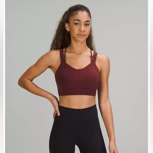 Lululemon like a cloud longline bra size 4 D/DD